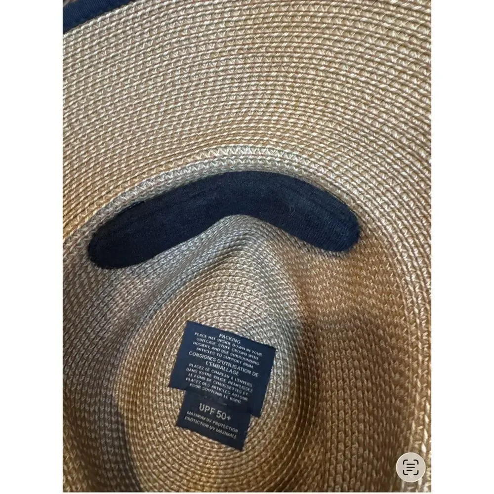 Eric Javits Sunbust Hat/ Visor Packable UPF 50+ NEW $295 - Picture 10 of 10